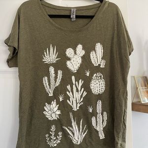Cactus Succulent Tee
